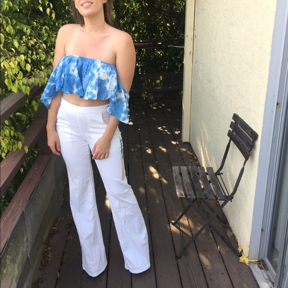 Off the shoulder tie dye top - Picture 5 of 7